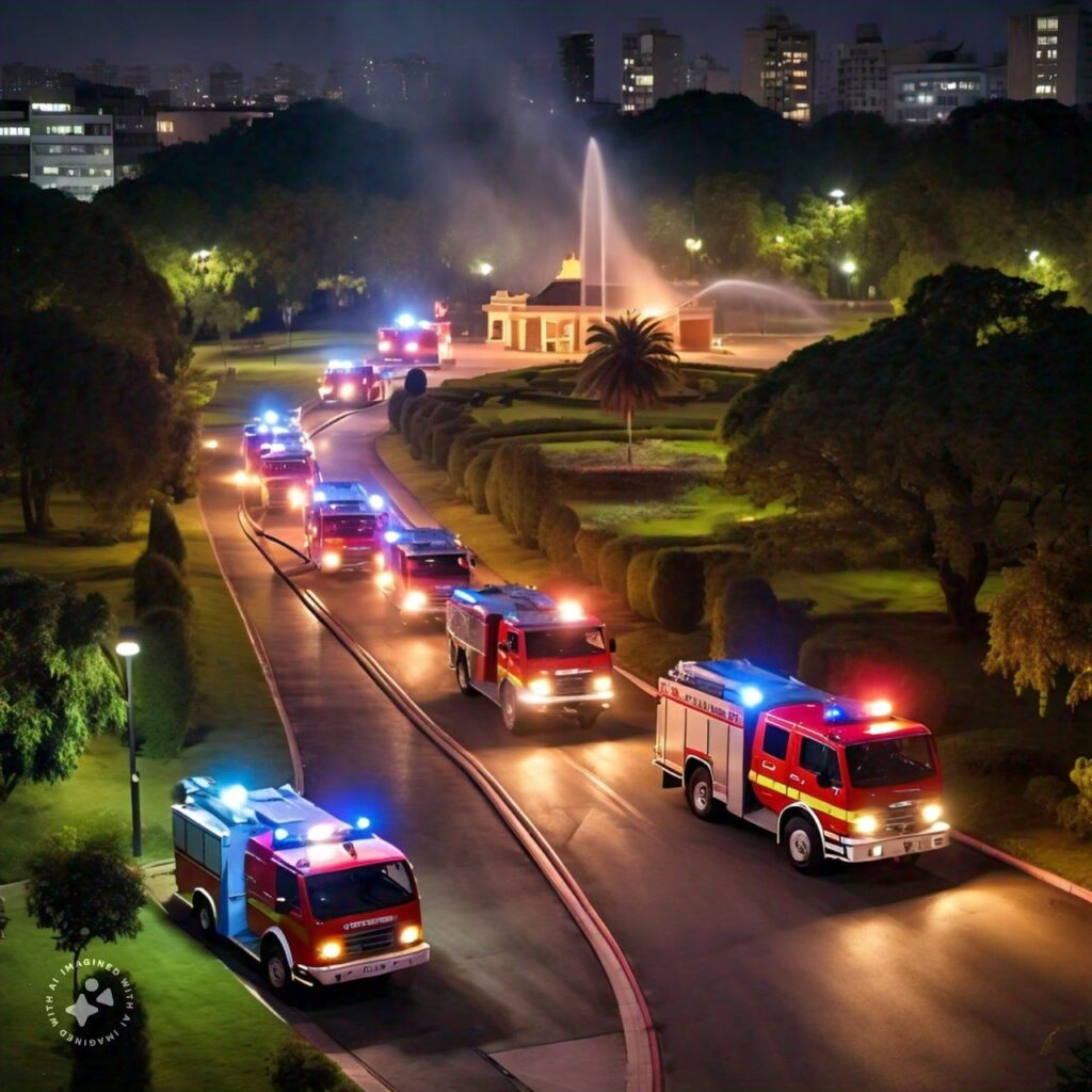 role of firefighting vehicles