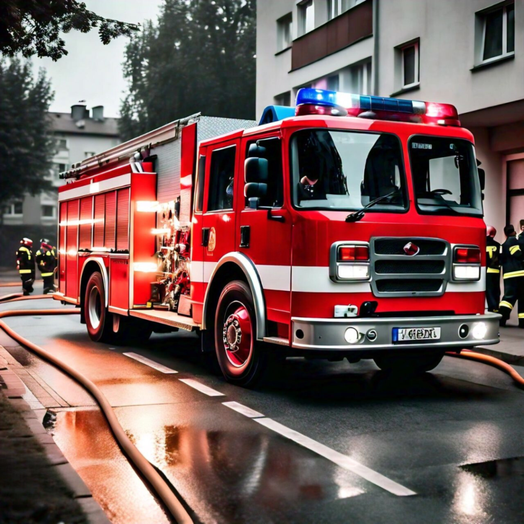 FIRE TRUCK , FIRE FIGHTING VEHICLE , SR INDUSTRY